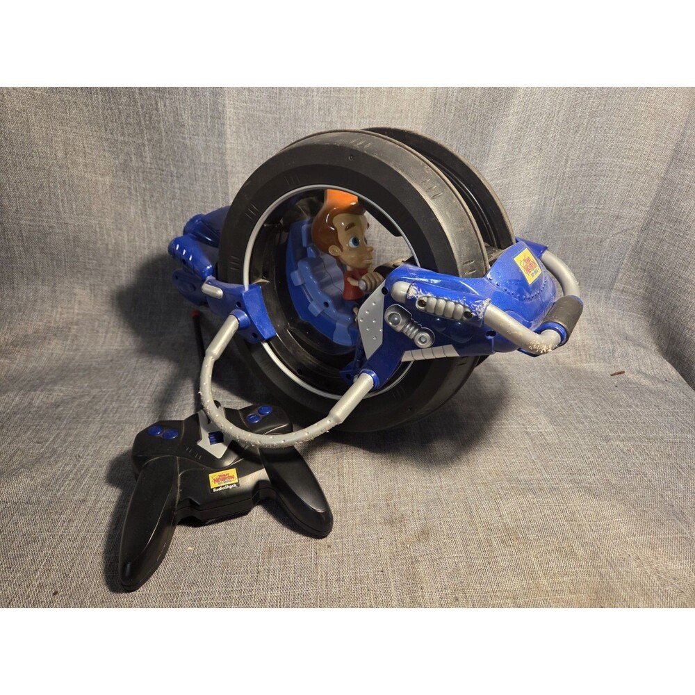 Jimmy Neutron Boy Genius RC Ultra Orb Nickelodeon Radio Shack 2001 Untested